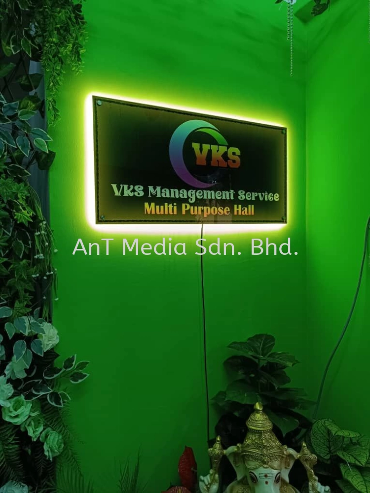 Acrylic Room Signage with Back-lit