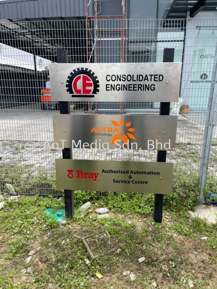 Advertising Road Sign