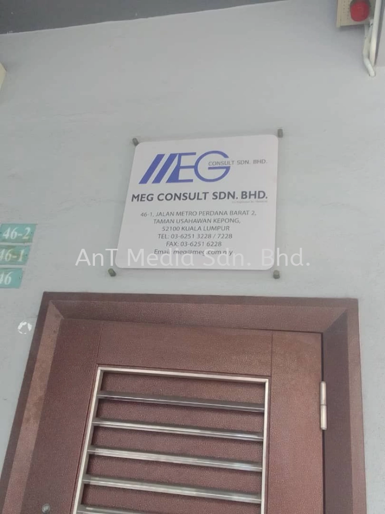 Corporation Akrilik Papan Tanda