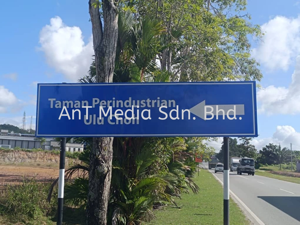 Directional Roadsign