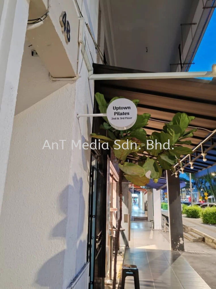 Double Sided Signage Without Lighting