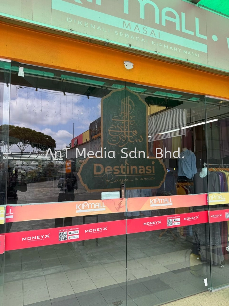 Glass Window Sticker