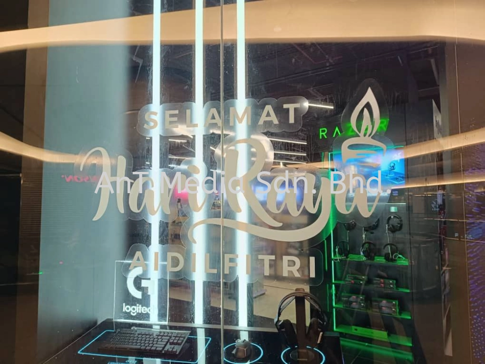 Glass Window Sticker