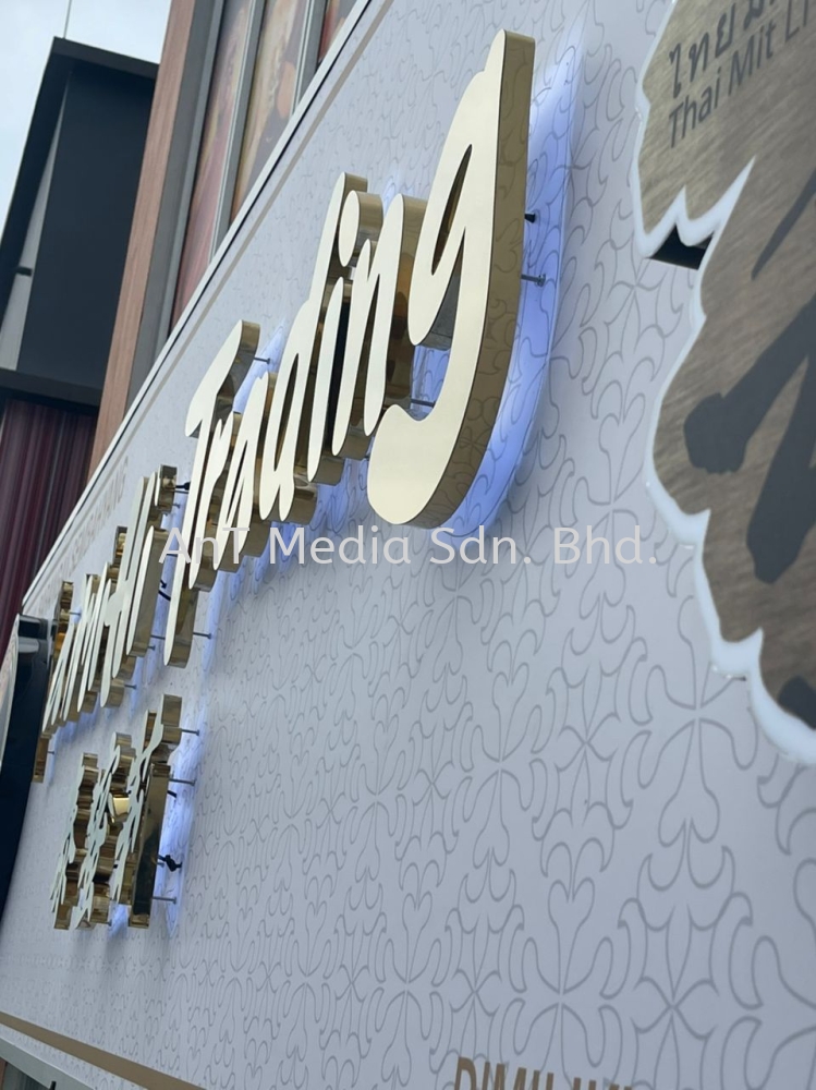 Back-lit Lettering