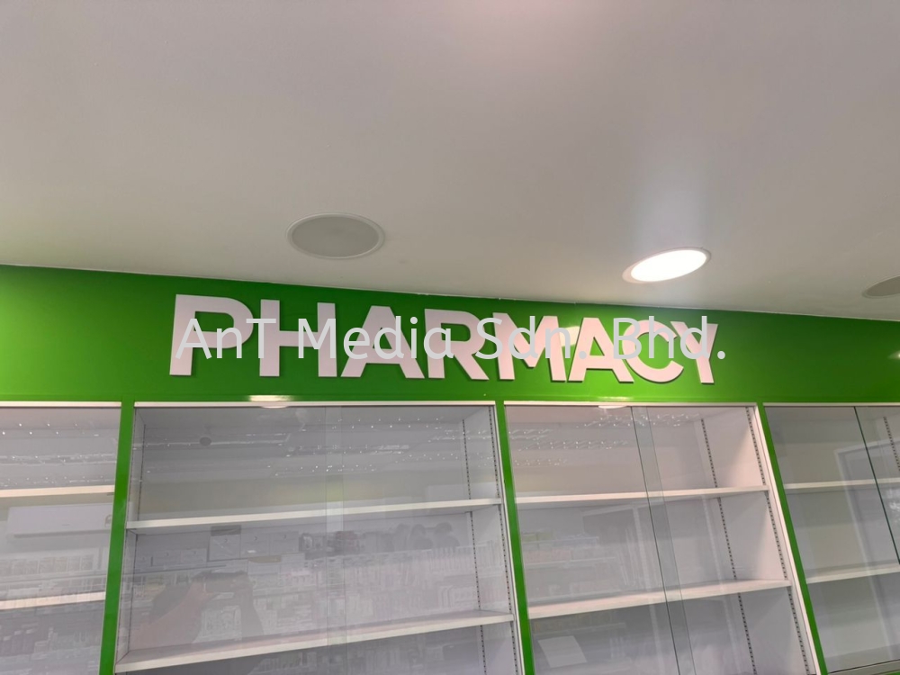 Foamboard 3D lettering
