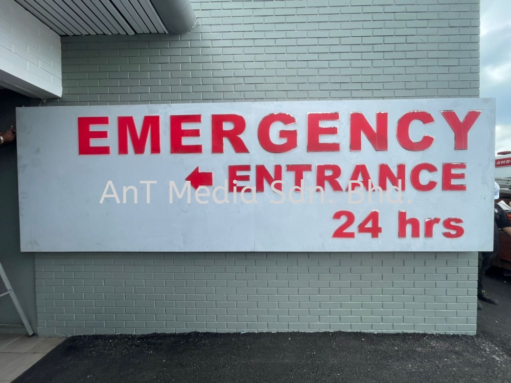 Foamboard 3D Lettering