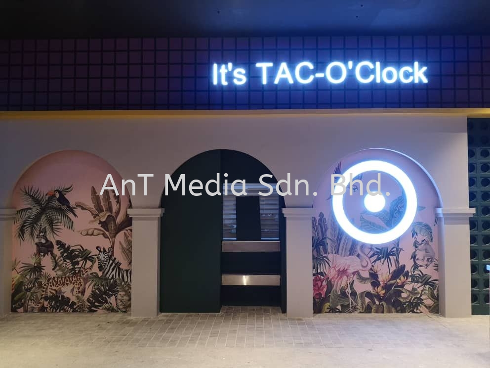 Indoor 3D Box Up Frontlit ( Channel Lettering )