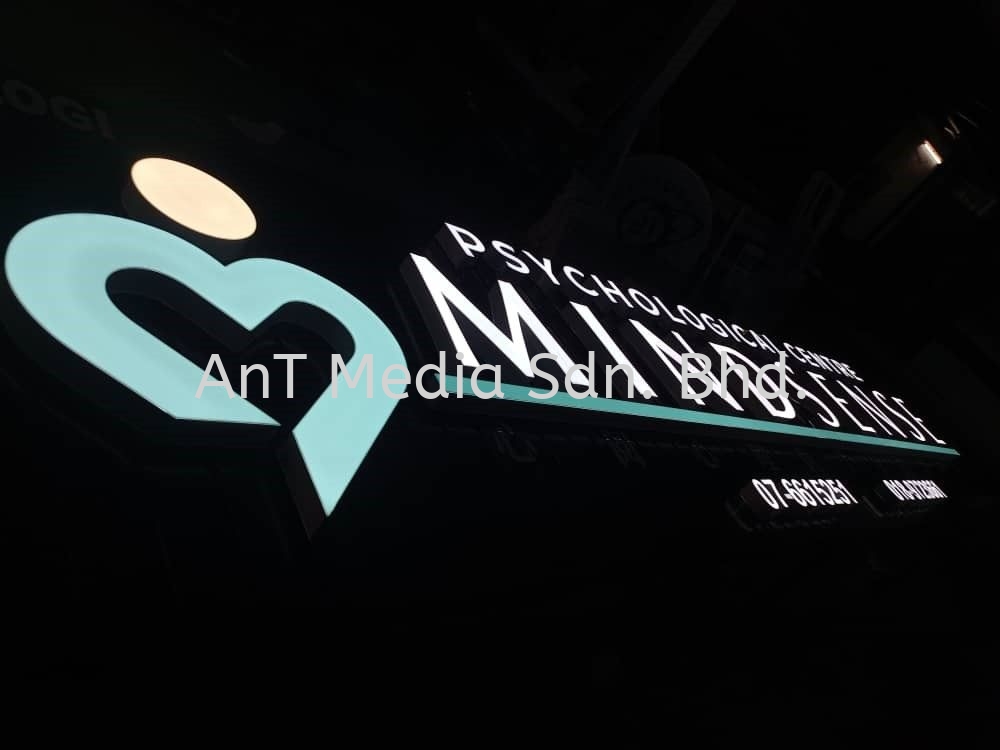 MindSense Front Lit Signboard
