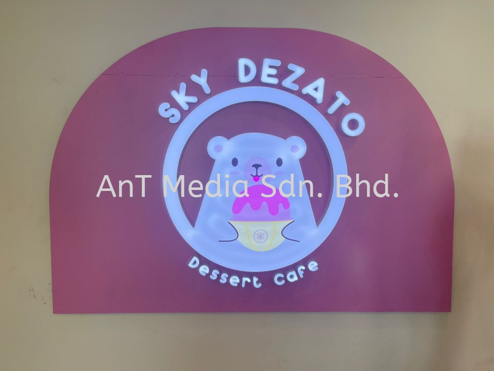 Sky DEZATO Dessert Cafe Frontlit